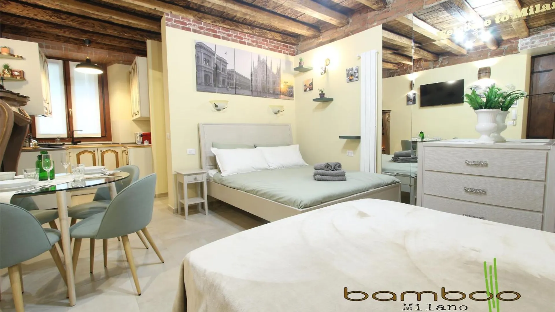 Bamboo Milano Darsena 아파트 0*, 밀라노 이탈리아